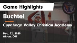 Buchtel  vs Cuyahoga Valley Christian Academy  Game Highlights - Dec. 22, 2020