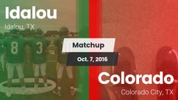 Matchup: Idalou  vs. Colorado  2016