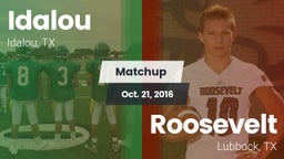 Matchup: Idalou  vs. Roosevelt  2016