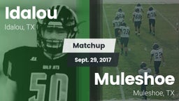Matchup: Idalou  vs. Muleshoe  2017