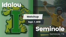 Matchup: Idalou  vs. Seminole  2018