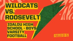 Idalou football highlights Wildcats VS. Roosevelt