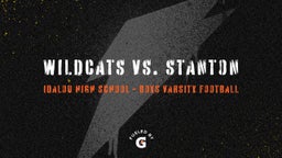 Idalou football highlights Wildcats vs. Stanton