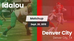 Matchup: Idalou  vs. Denver City  2019