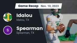 Recap: Idalou  vs. Spearman  2023