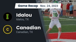 Recap: Idalou  vs. Canadian  2023
