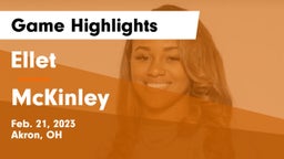 Ellet  vs McKinley  Game Highlights - Feb. 21, 2023