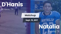 Matchup: D'Hanis  vs. Natalia  2017
