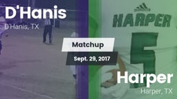 Matchup: D'Hanis  vs. Harper  2017