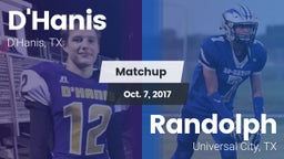 Matchup: D'Hanis  vs. Randolph  2017