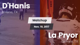 Matchup: D'Hanis  vs. La Pryor  2017