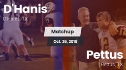 Matchup: D'Hanis  vs. Pettus  2018