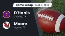 Recap: D'Hanis  vs. Moore  2019
