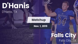 Matchup: D'Hanis  vs. Falls City  2019