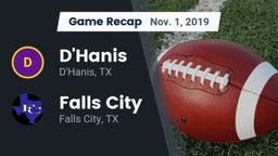 Recap: D'Hanis  vs. Falls City  2019