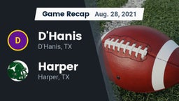 Recap: D'Hanis  vs. Harper  2021