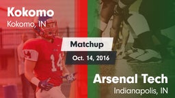 Matchup: Kokomo  vs. Arsenal Tech  2016