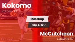 Matchup: Kokomo  vs. McCutcheon  2017
