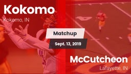 Matchup: Kokomo  vs. McCutcheon  2019