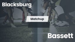 Matchup: Blacksburg High vs. Bassett  2016
