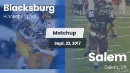 Matchup: Blacksburg High vs. Salem  2017