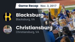 Recap: Blacksburg  vs. Christiansburg  2017