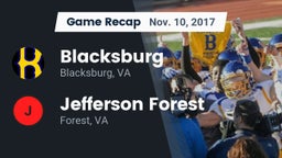Recap: Blacksburg  vs. Jefferson Forest  2017