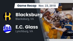Recap: Blacksburg  vs. E.C. Glass  2018
