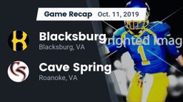 Recap: Blacksburg  vs. Cave Spring  2019