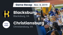 Recap: Blacksburg  vs. Christiansburg  2019