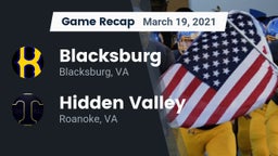 Recap: Blacksburg  vs. Hidden Valley  2021