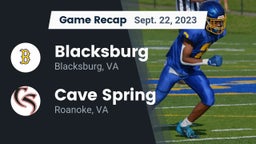Recap: Blacksburg  vs. Cave Spring  2023