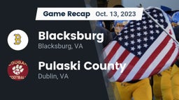 Recap: Blacksburg  vs. Pulaski County  2023
