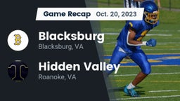 Recap: Blacksburg  vs. Hidden Valley  2023