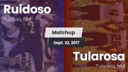 Matchup: Ruidoso  vs. Tularosa  2017