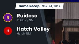 Recap: Ruidoso  vs. Hatch Valley  2017