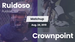 Matchup: Ruidoso  vs. Crownpoint 2018
