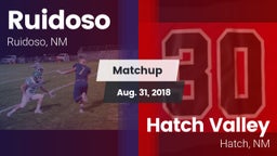 Matchup: Ruidoso  vs. Hatch Valley  2018