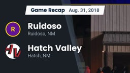 Recap: Ruidoso  vs. Hatch Valley  2018