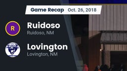 Recap: Ruidoso  vs. Lovington  2018