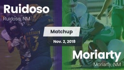 Matchup: Ruidoso  vs. Moriarty  2018