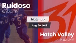 Matchup: Ruidoso  vs. Hatch Valley  2019