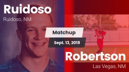 Matchup: Ruidoso  vs. Robertson  2019