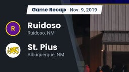 Recap: Ruidoso  vs. St. Pius  2019