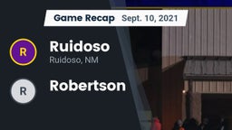Recap: Ruidoso  vs. Robertson 2021