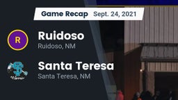 Recap: Ruidoso  vs. Santa Teresa  2021