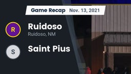 Recap: Ruidoso  vs. Saint Pius 2021