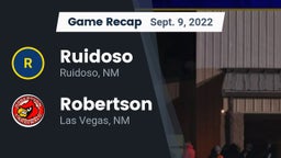 Recap: Ruidoso  vs. Robertson  2022
