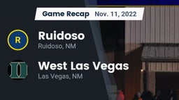 Recap: Ruidoso  vs. West Las Vegas  2022