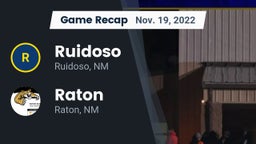 Recap: Ruidoso  vs. Raton  2022